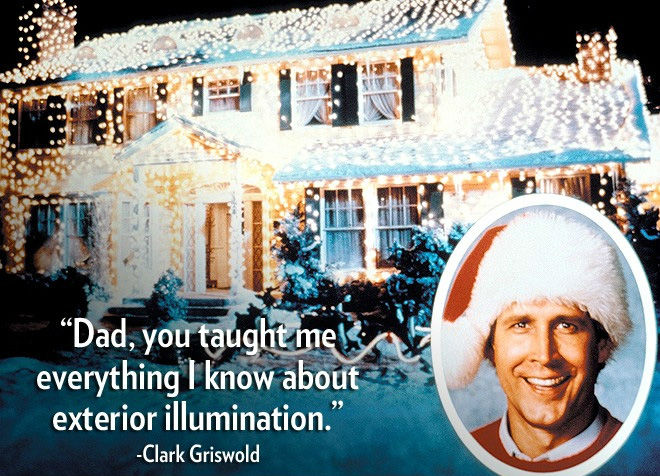 Clark Griswold Christmas Lights Funny Quote