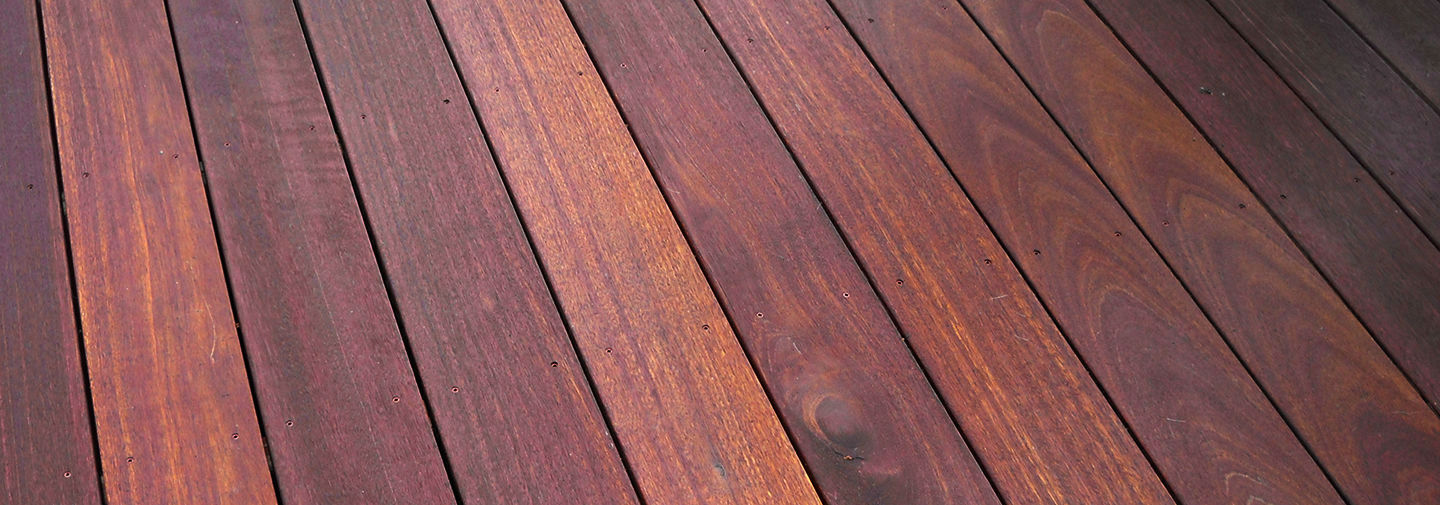 Wood is by far the best material for decks.