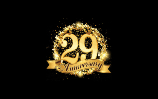 29th anniversary logo