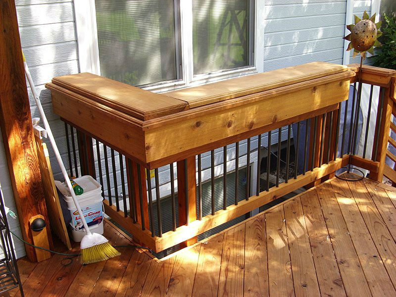 Built-in Furniture - DeckTec Outdoor Designs