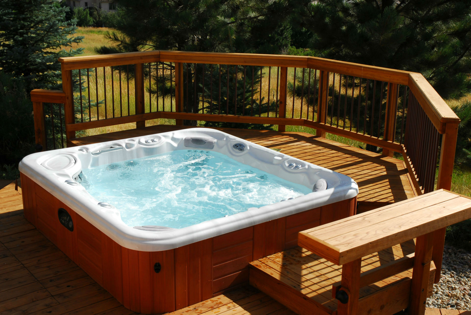 Unique Spa Decks - DeckTec Outdoor Designs