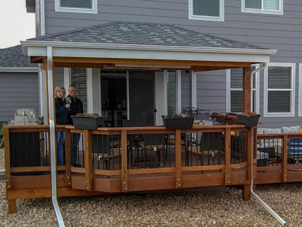 Ann & Paul Sims: Windsor’s Winter Wonder Deck - DeckTec Outdoor Designs