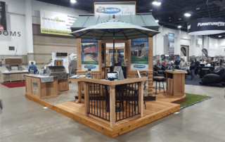 DeckTec booth at the HomeShow