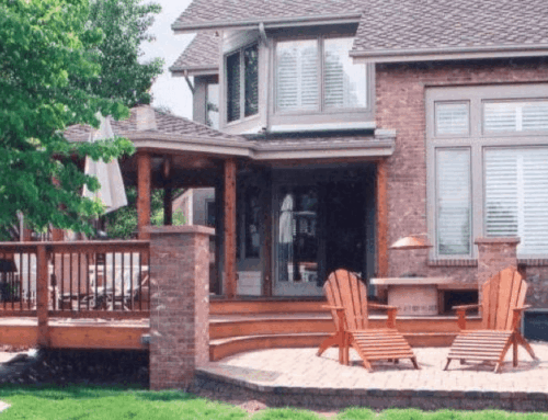 Deck + Patio = Outdoor Living Perfection