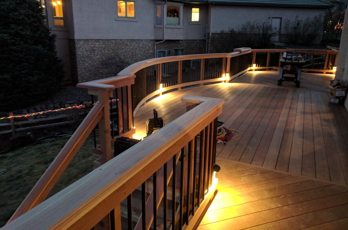 deck lighting