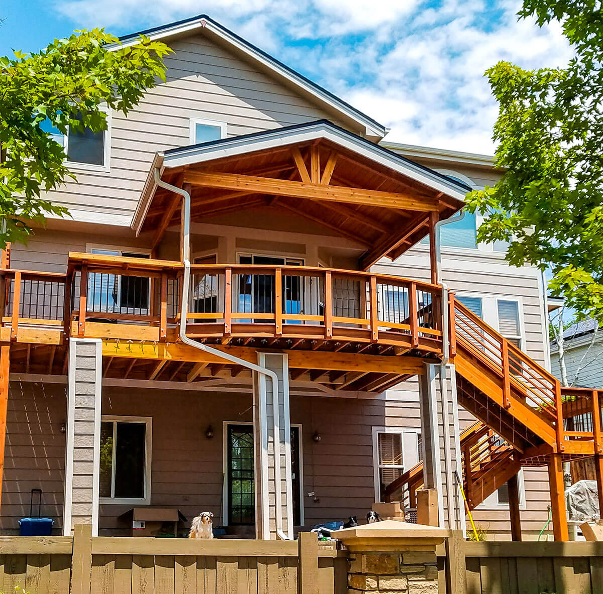 well designed deck