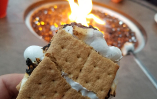 smore's over a fire