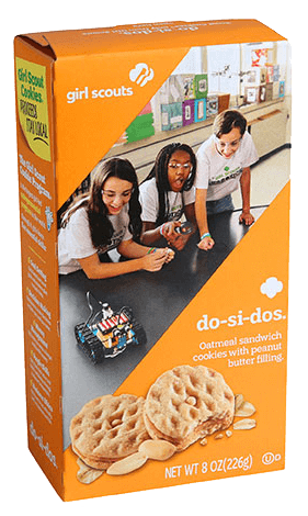 girl scout dosido cookies