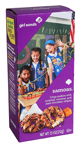 girl scout samoas cookies