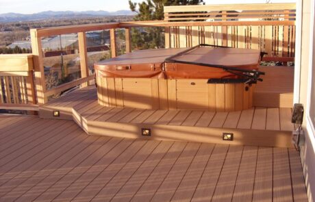 composite spa deck