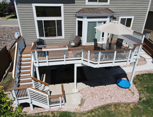 Custom Second – Story Wood Deck in Highlands Ranch, Colorado