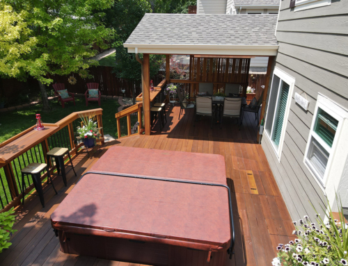 Transforming a Small Outdoor Space into a Dream Deck with Spa Environment